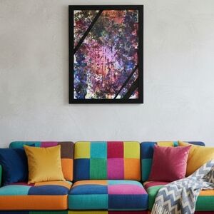 HANDCRAFTED Painting Hand Painted Abstract Artwork Wall Decor HANDMADE Art 18x24